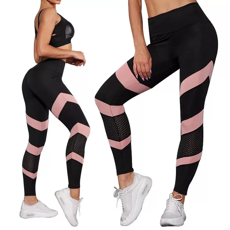 Leggins Fitness Black pink