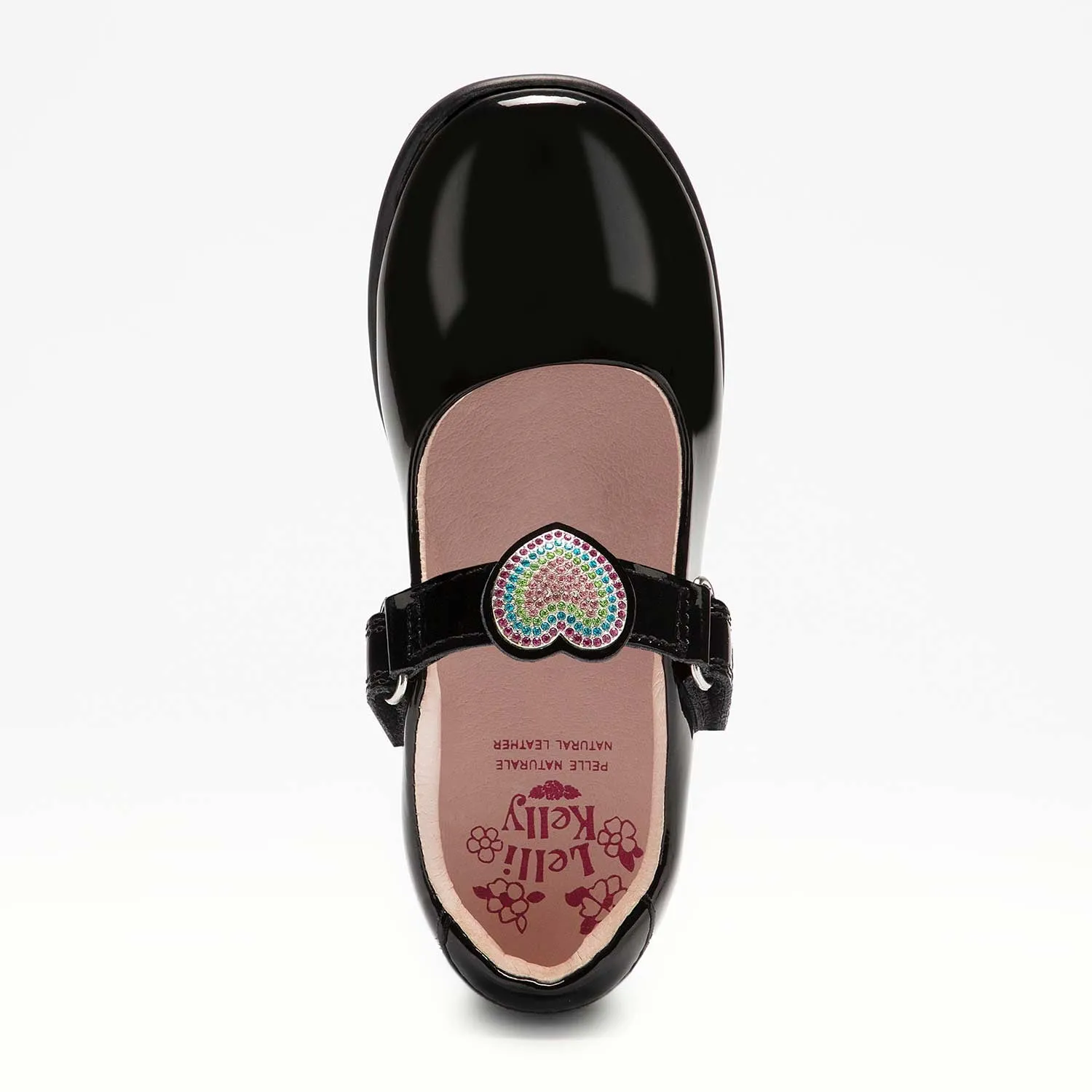 Lelli Kelly Valentina Heart Changeable Strap School Shoes
