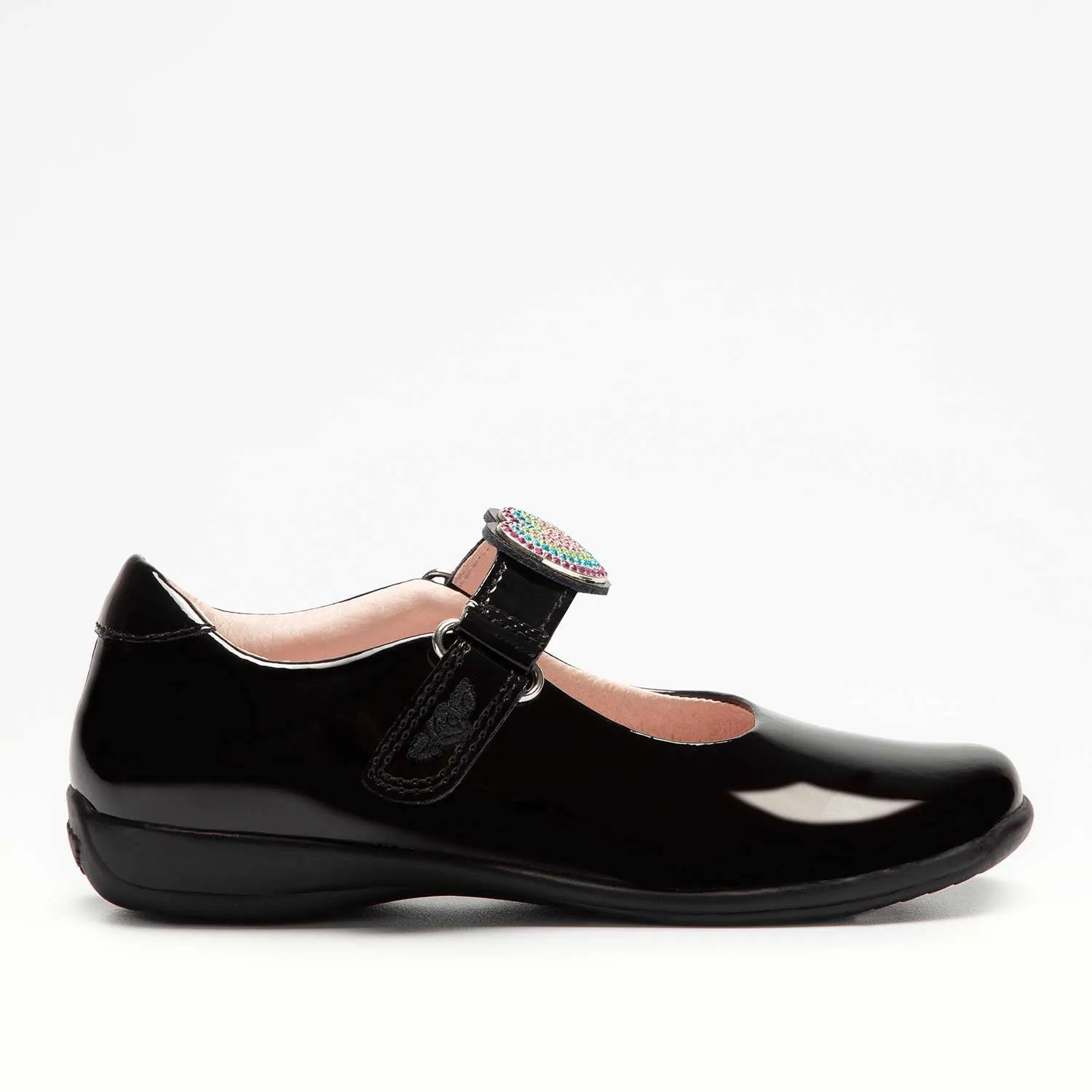 Lelli Kelly Valentina Heart Changeable Strap School Shoes
