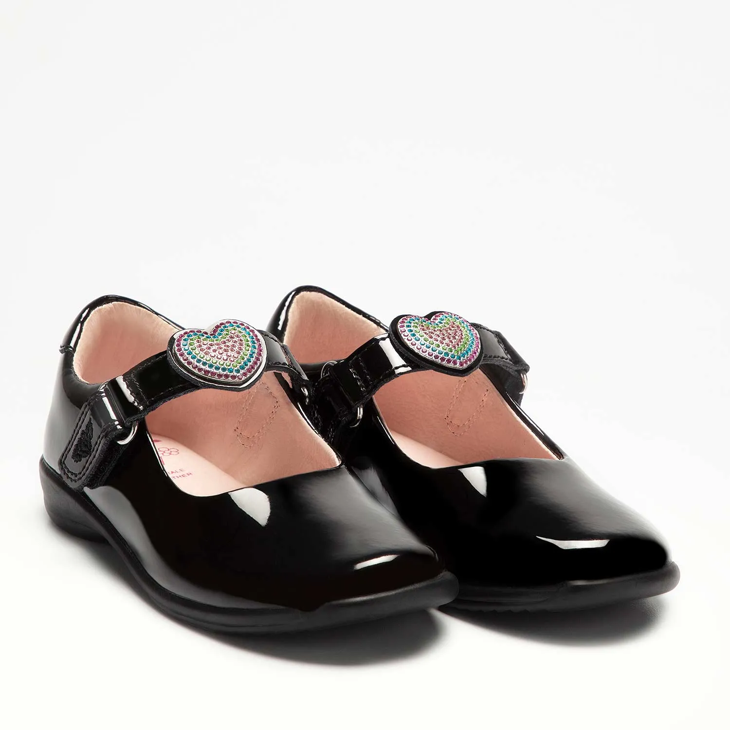 Lelli Kelly Valentina Heart Changeable Strap School Shoes