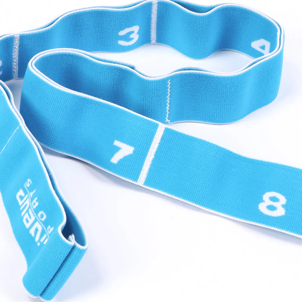 LiveUp Sports Resistance Band Light Color Blue, Size Large- LS3660