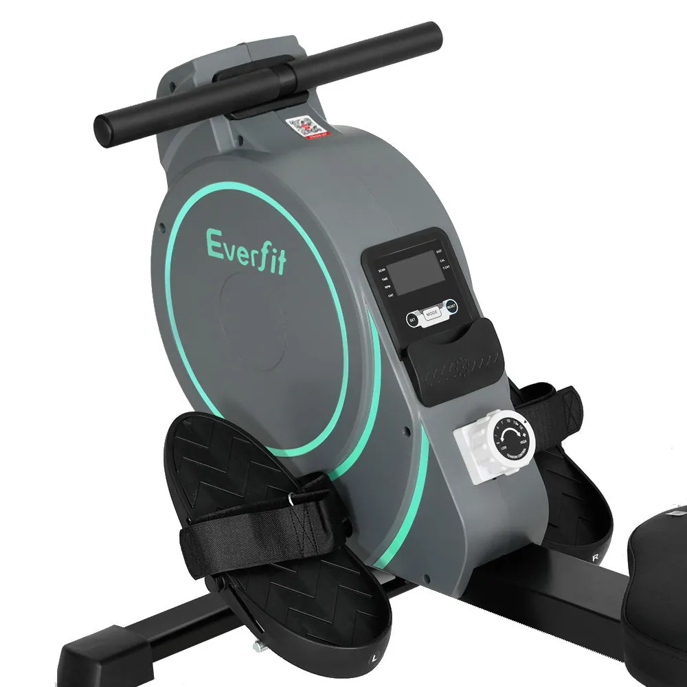 Magnetic Rowing Machine, 16 Levels, LCD Screen - Everfit