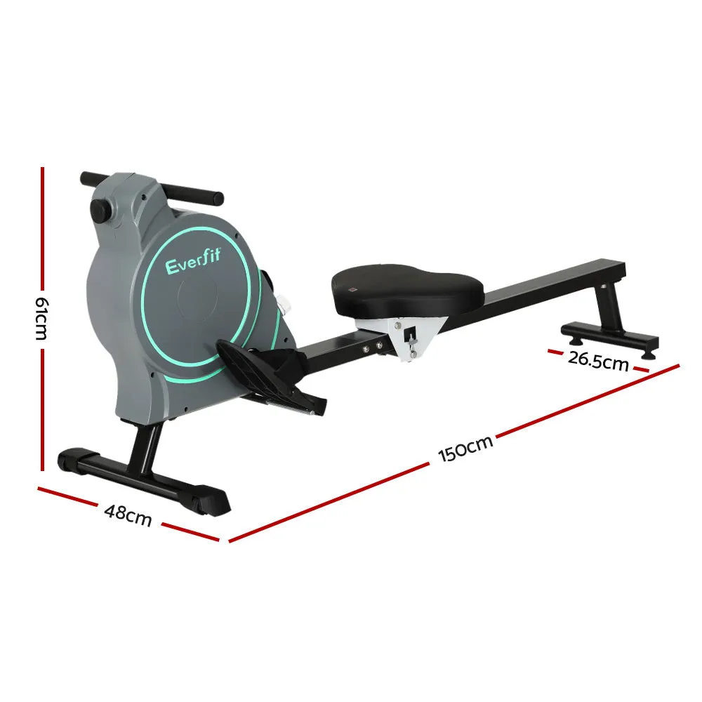Magnetic Rowing Machine, 16 Levels, LCD Screen - Everfit
