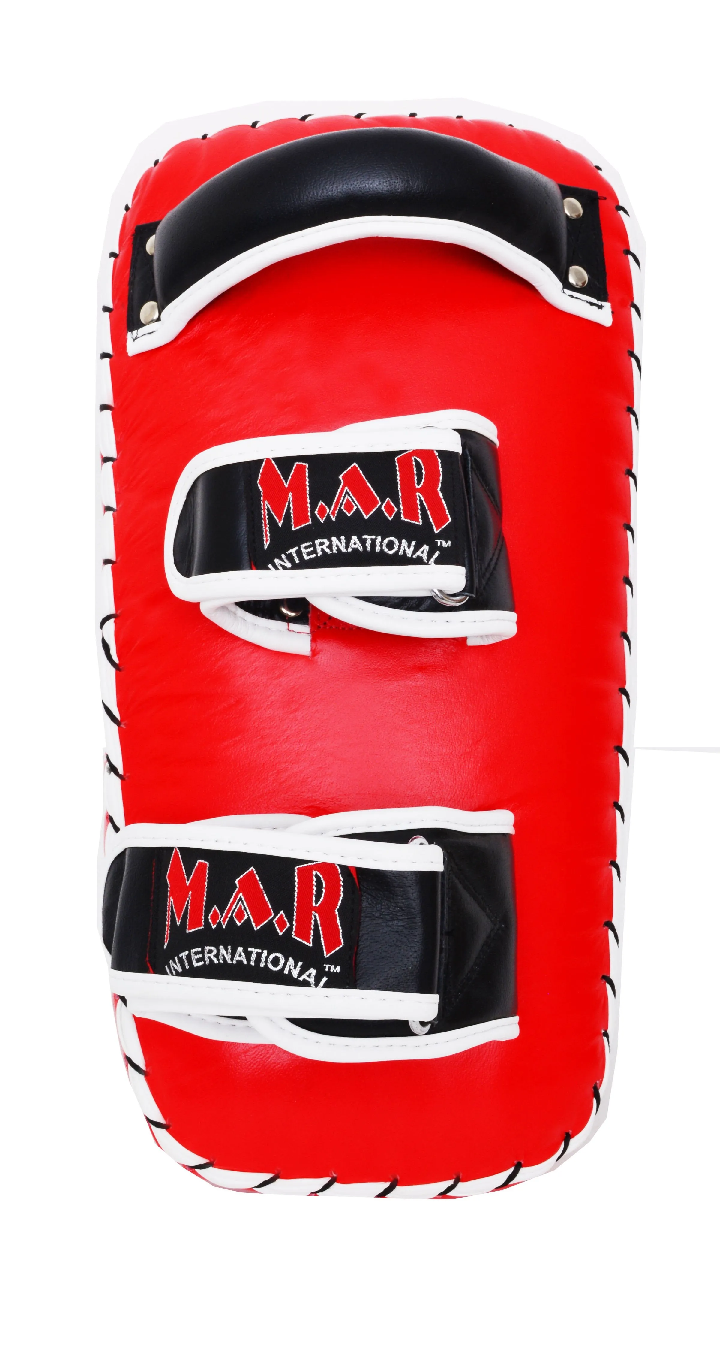 MAR-203 | Red Black IPPON Heavy Genuine Leather Thai Pad