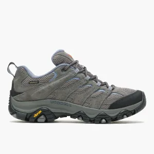 Merrell Women's Moab 3 Waterproof Hiking Shoes- Granite