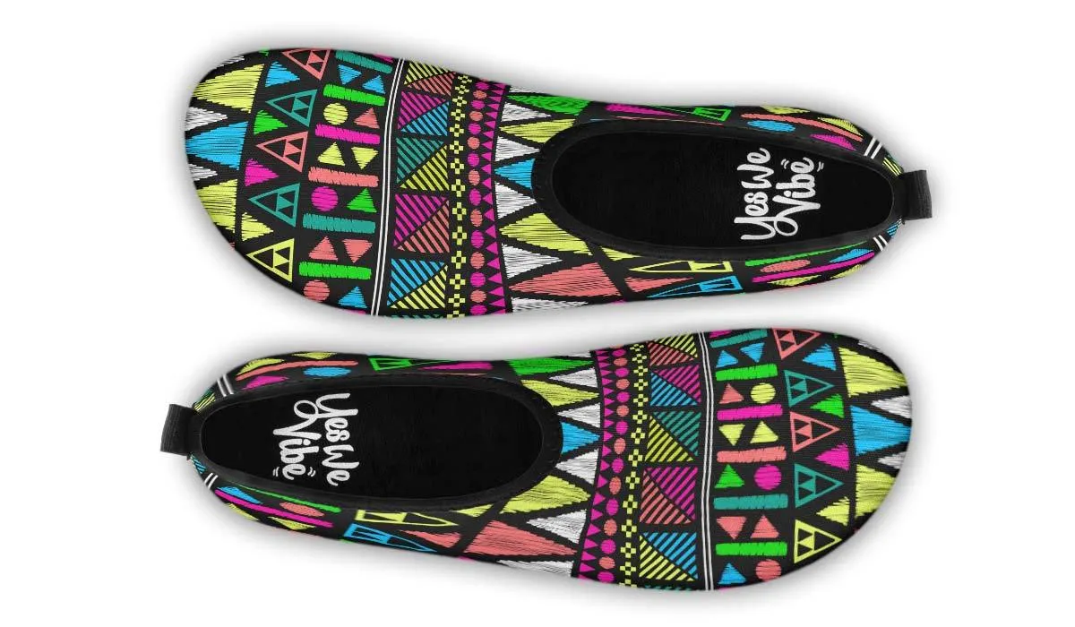 Neon Geo Print
