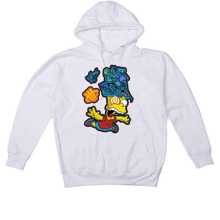 NIKE SB DUNK LOWS (Bart Simpson) | ILLCURRENCY White T-Shirt (FREE FALL)