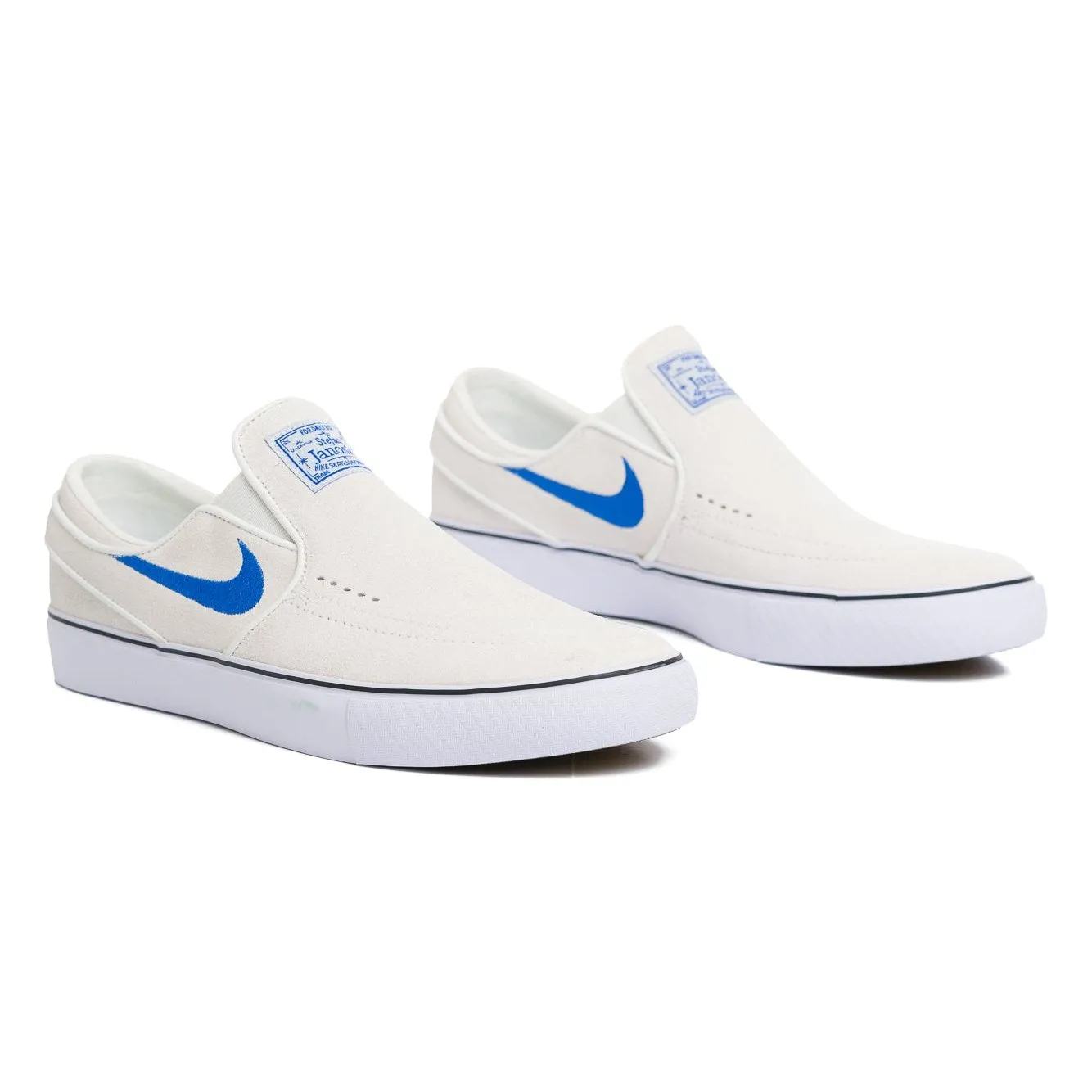 Nike SB Janoski  Slip - SUMMIT WHITE/HYPER ROYAL-SUMMIT WHITE