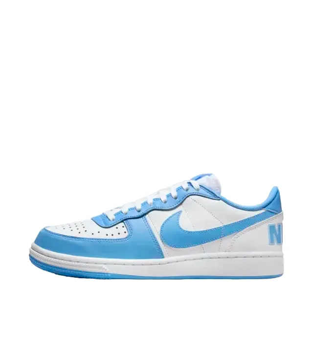 Nike scarpa sneakers da uomo Terminator Low FQ8748 412 azzurro-bianco