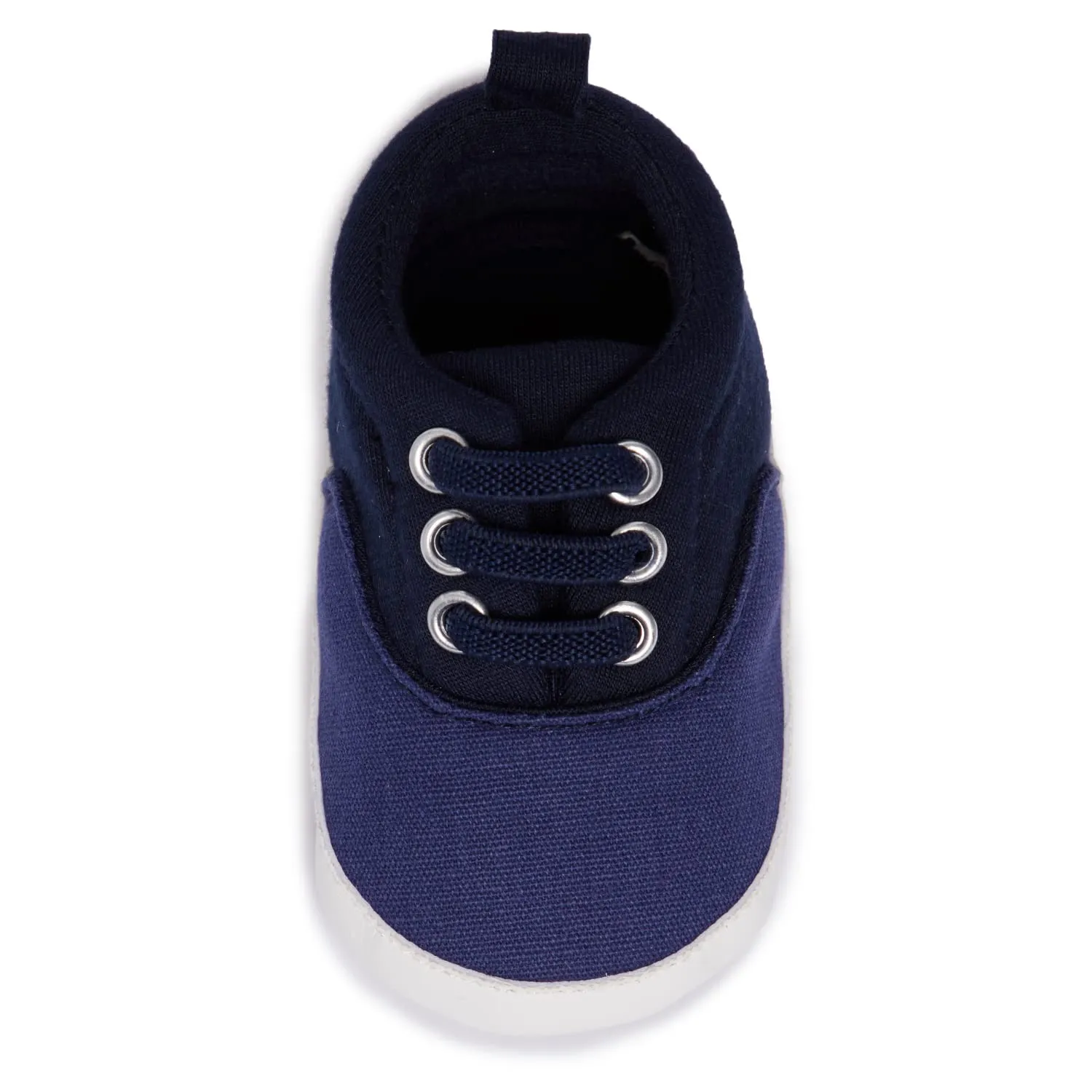 Nuby Baby Boys Soft Tennis Shoes with Non Slip Rubber Gripper Sole, Crib & First Walking Infant Sneakers