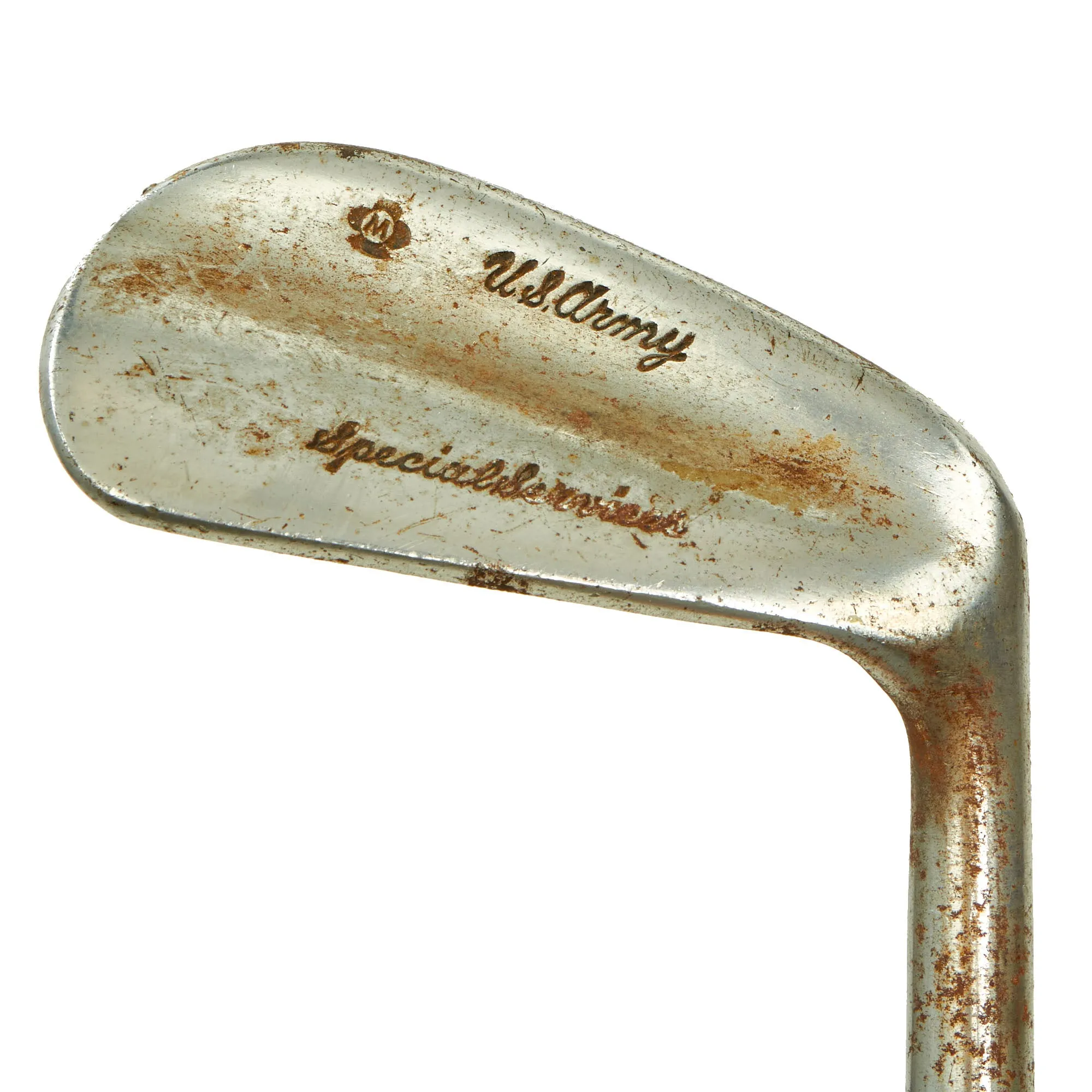 Original U.S. Korean War to Vietnam War Era US Army Special Services Marked 7 Iron Golf Club by MacGregor - 37 ½”