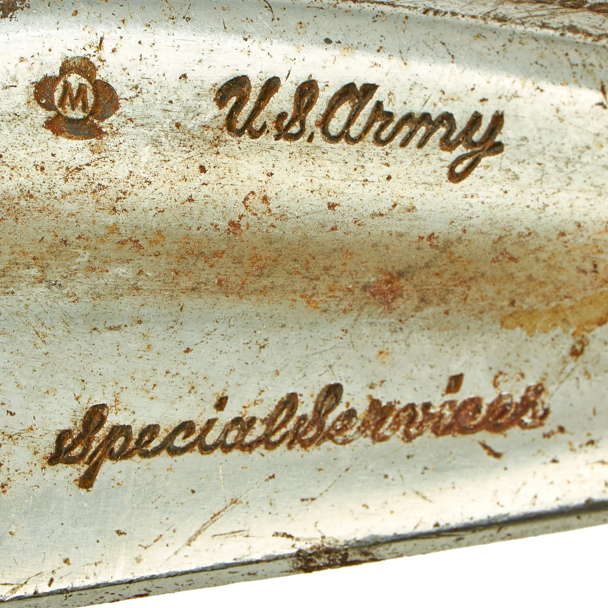 Original U.S. Korean War to Vietnam War Era US Army Special Services Marked 7 Iron Golf Club by MacGregor - 37 ½”