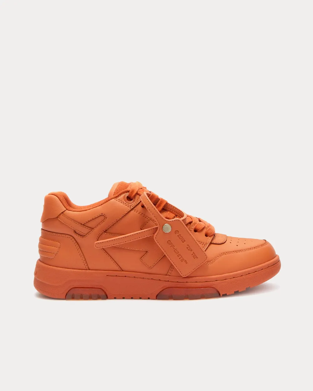 Out Of Office "Ooo" Arrow Terracotta Low Top Sneakers