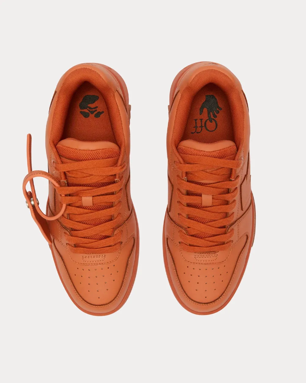 Out Of Office "Ooo" Arrow Terracotta Low Top Sneakers