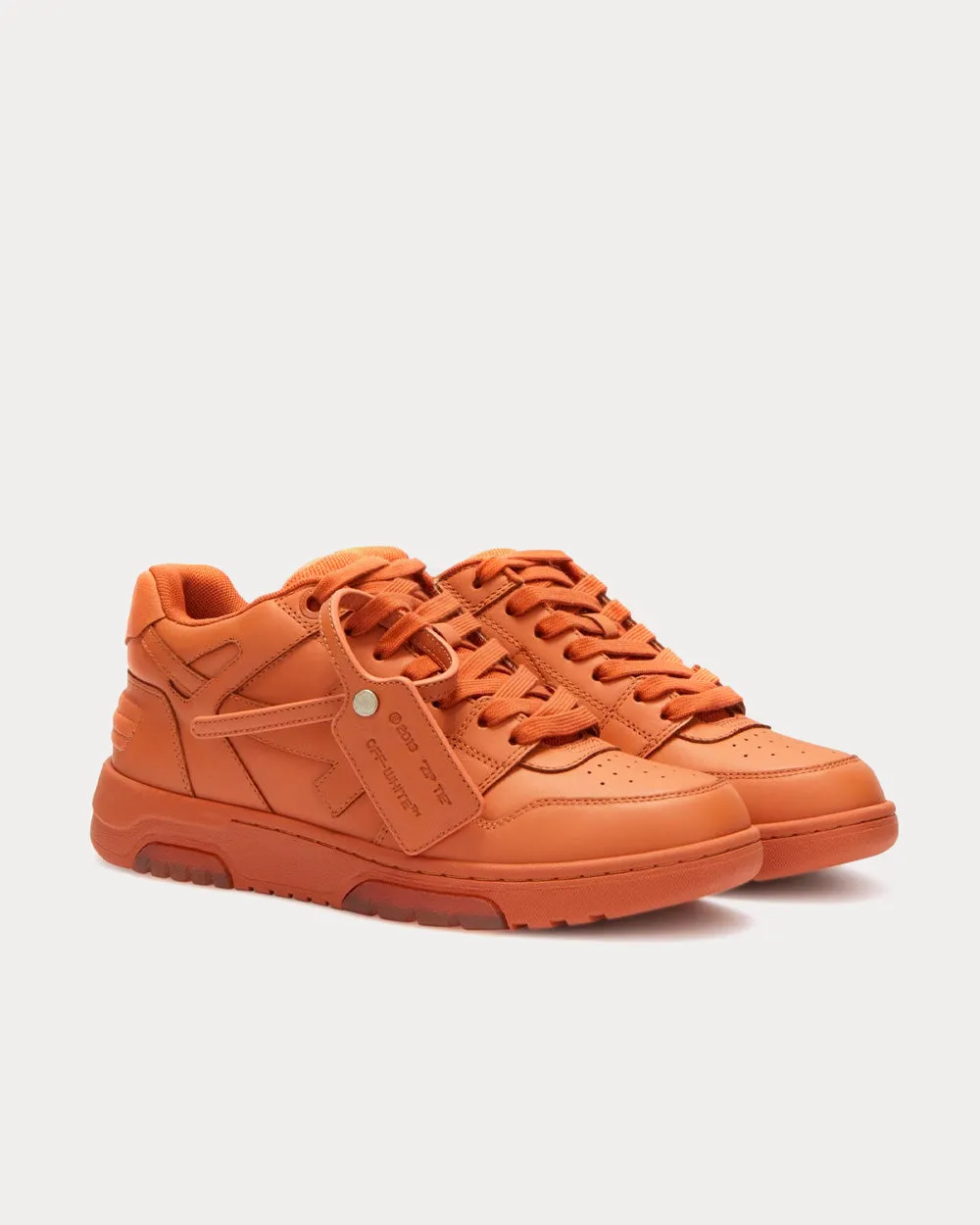 Out Of Office "Ooo" Arrow Terracotta Low Top Sneakers