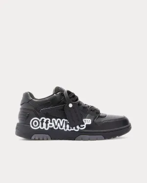 Out Of Office "Ooo" Black / White Low Top Sneakers