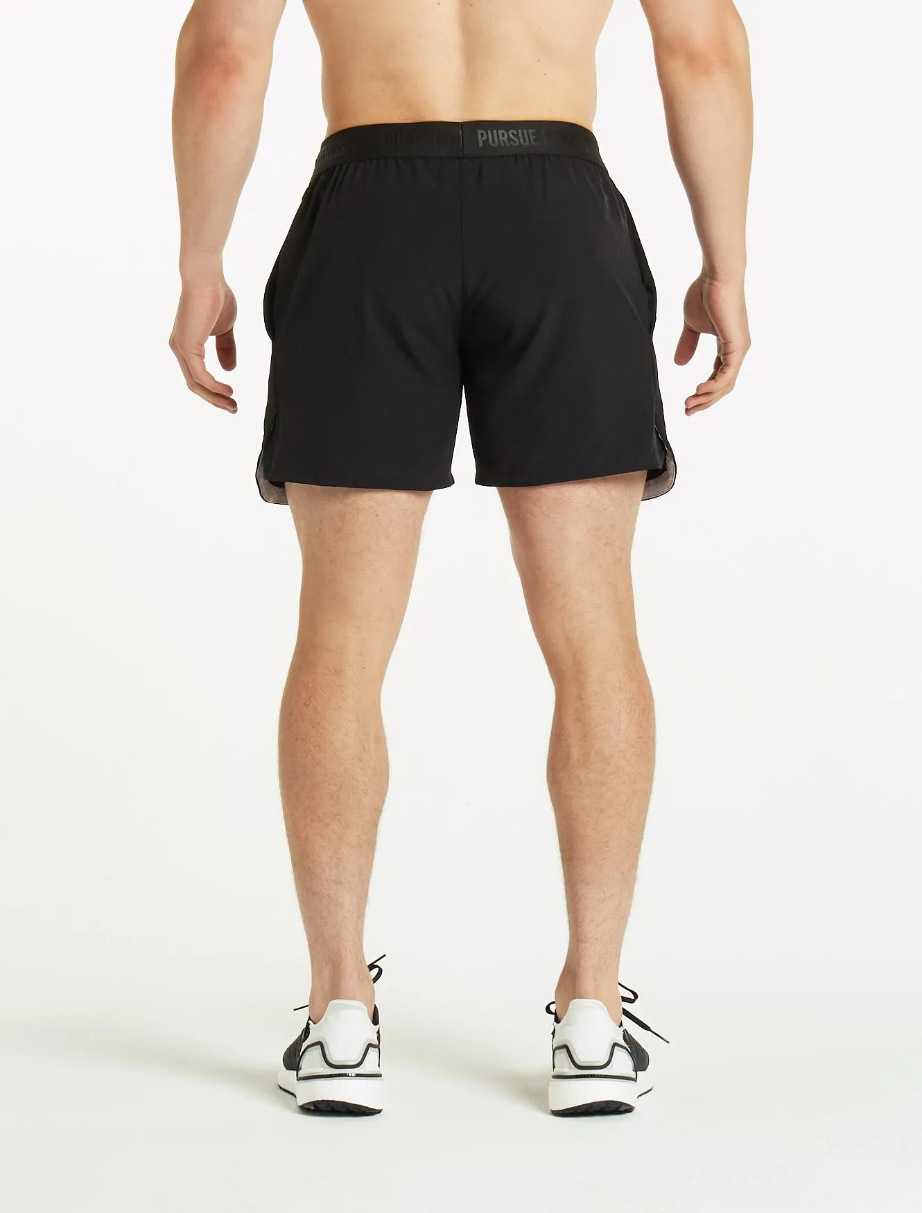 Performance Mid-Rise Shorts - Black