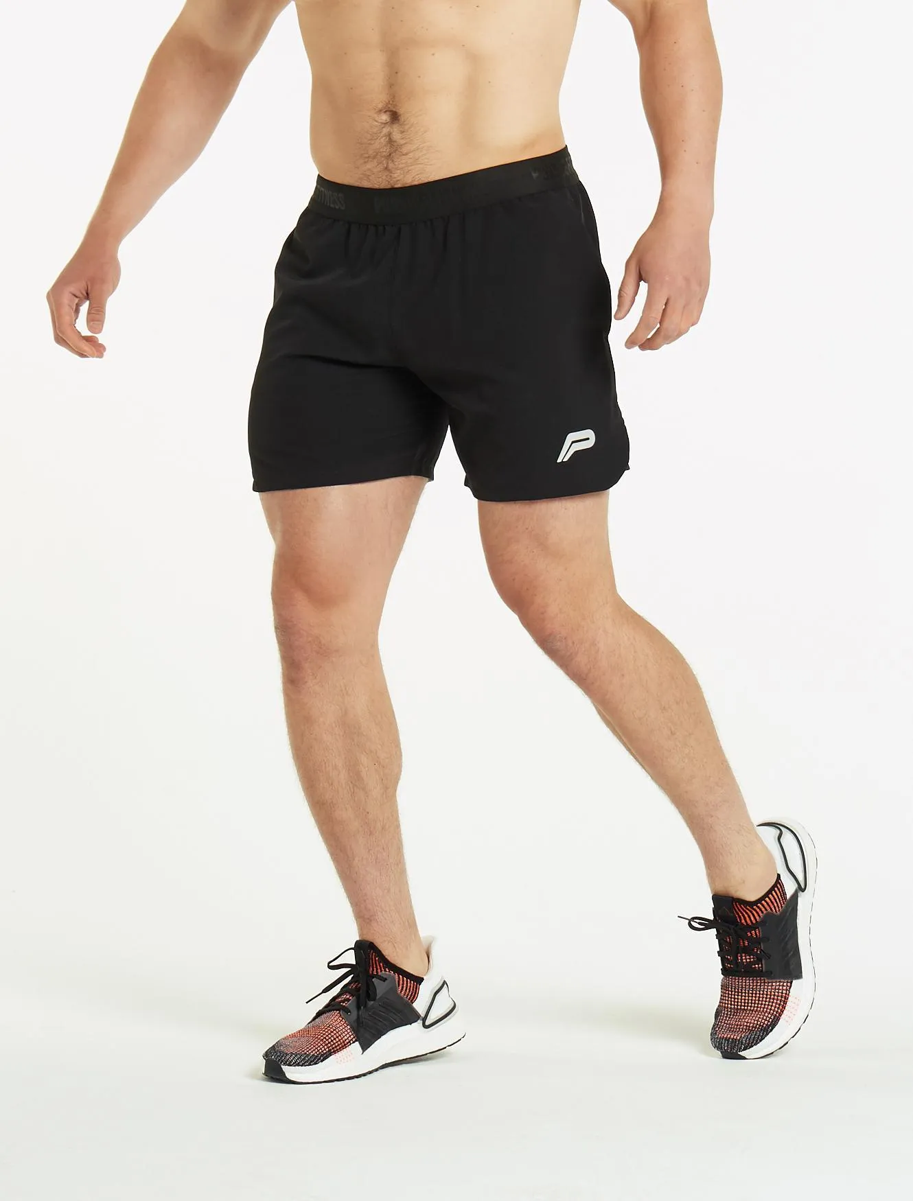 Performance Mid-Rise Shorts - Black