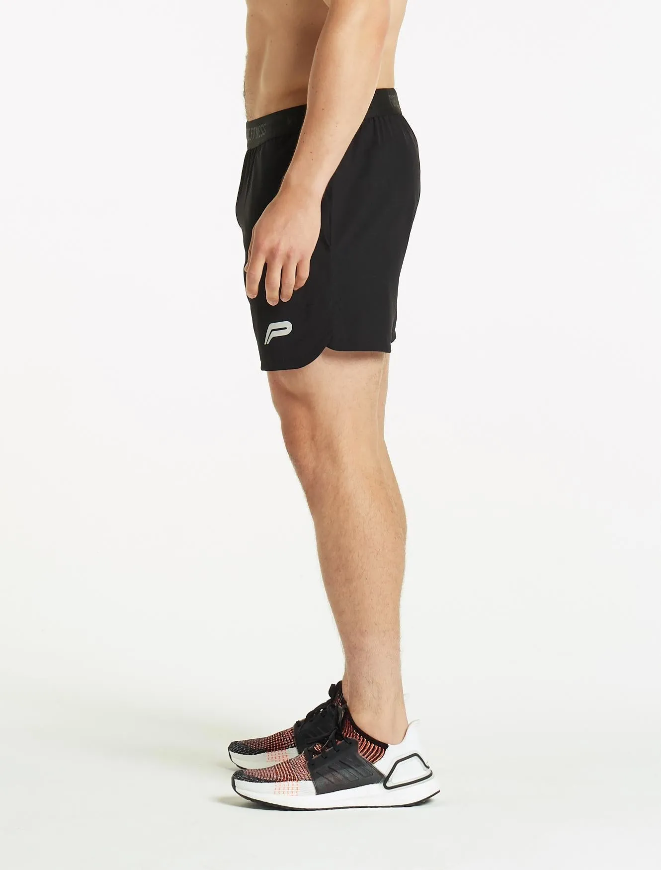 Performance Mid-Rise Shorts - Black