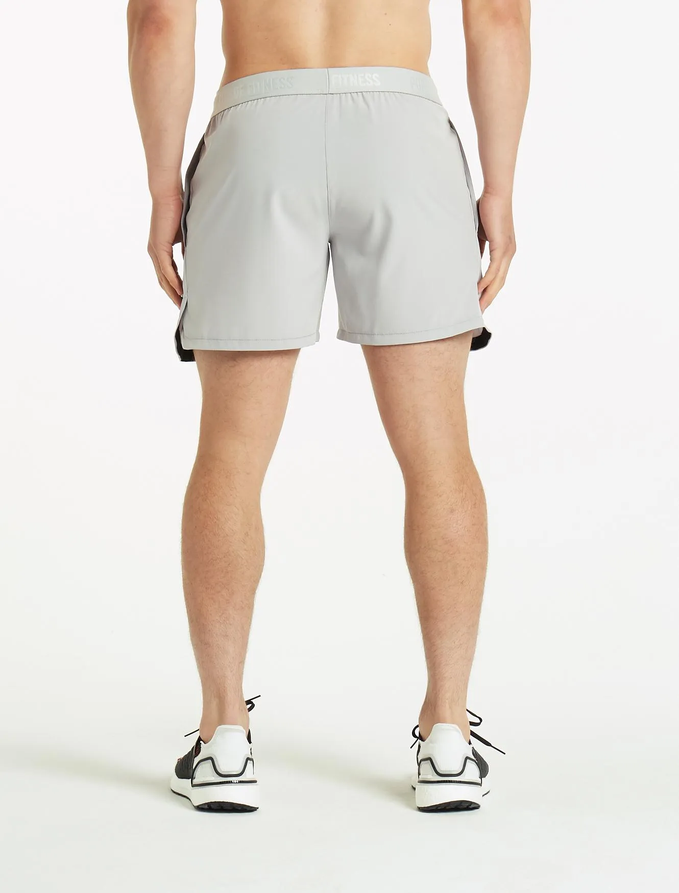 Performance Mid-Rise Shorts - Grey