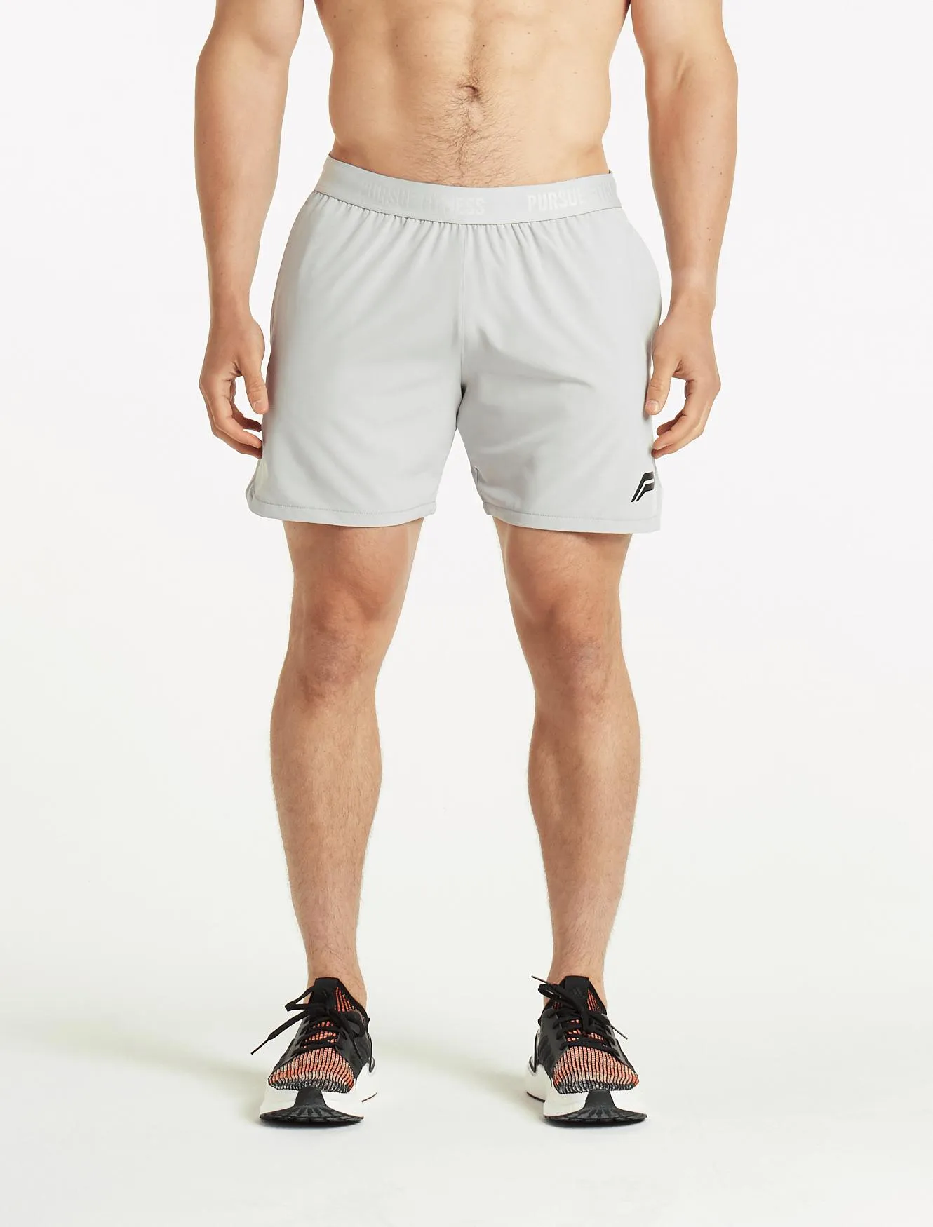 Performance Mid-Rise Shorts - Grey
