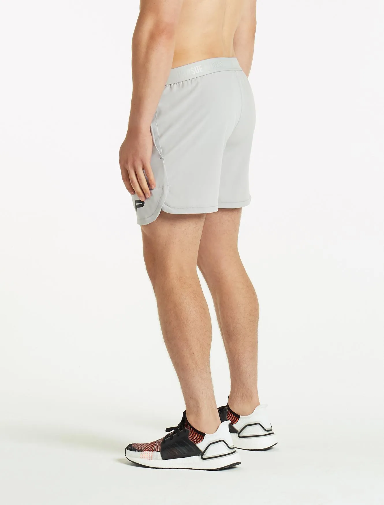 Performance Mid-Rise Shorts - Grey