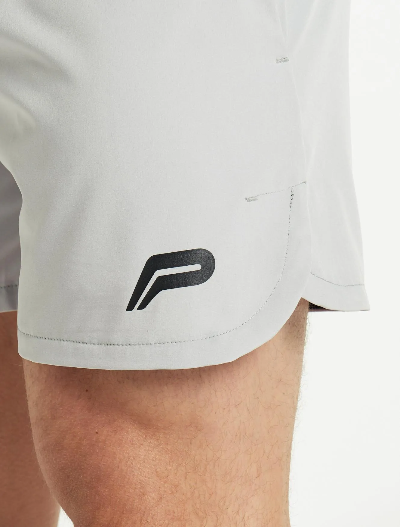 Performance Mid-Rise Shorts - Grey