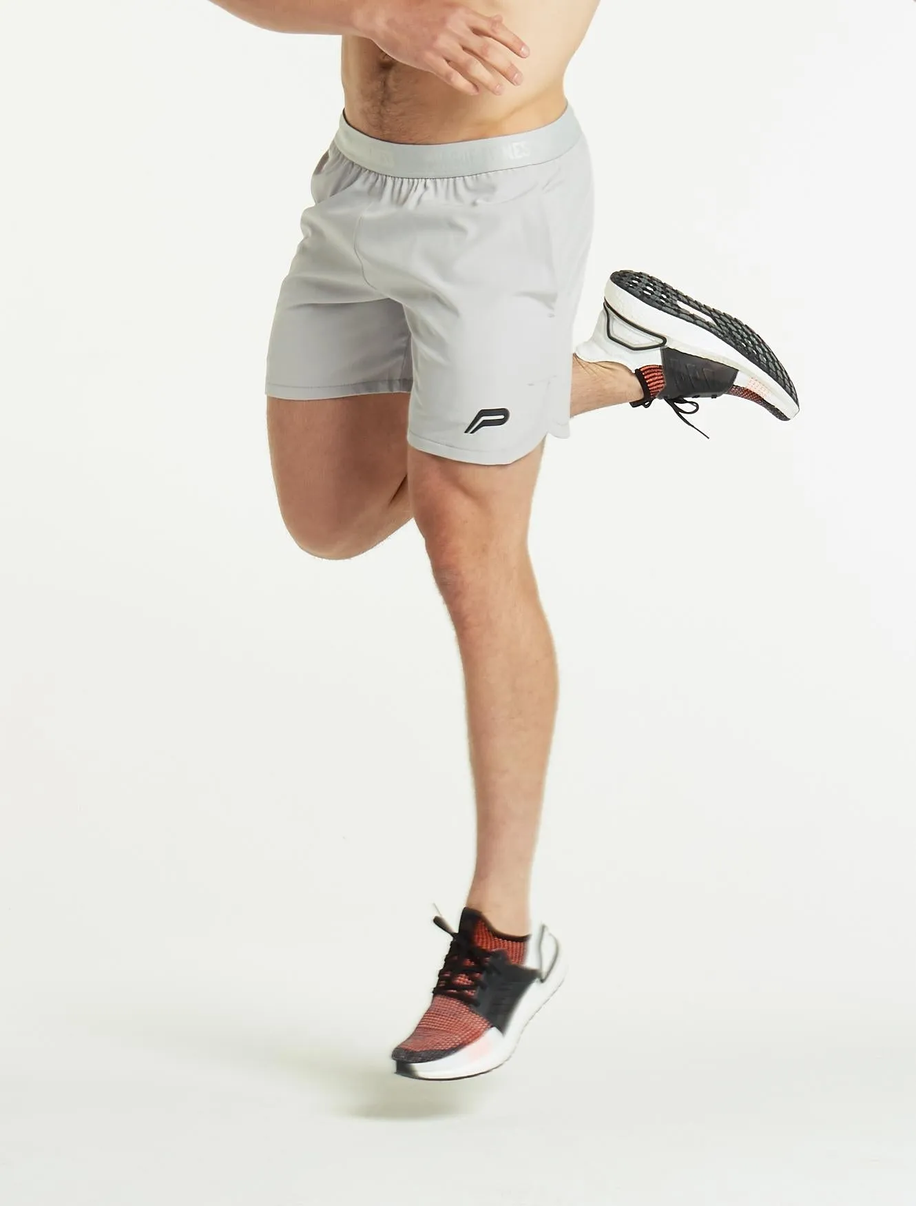 Performance Mid-Rise Shorts - Grey