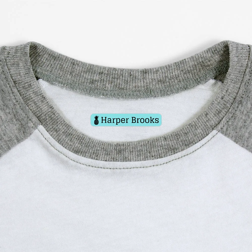 Pineapple Iron-On Clothing Labels