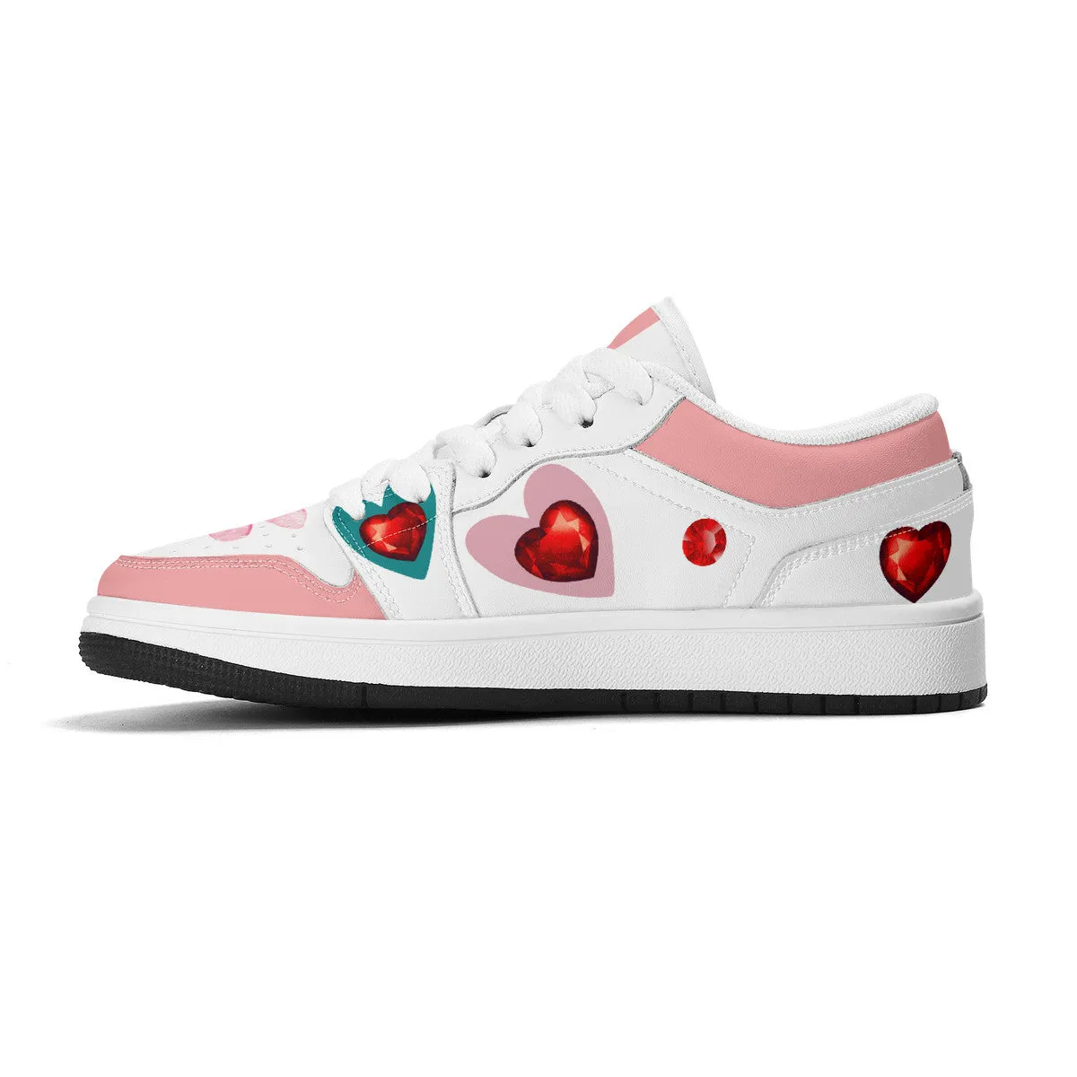 Pink Floral | Custom Kids Shoes | Shoe Zero