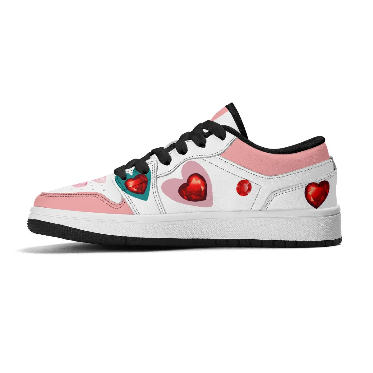 Pink Floral | Custom Kids Shoes | Shoe Zero