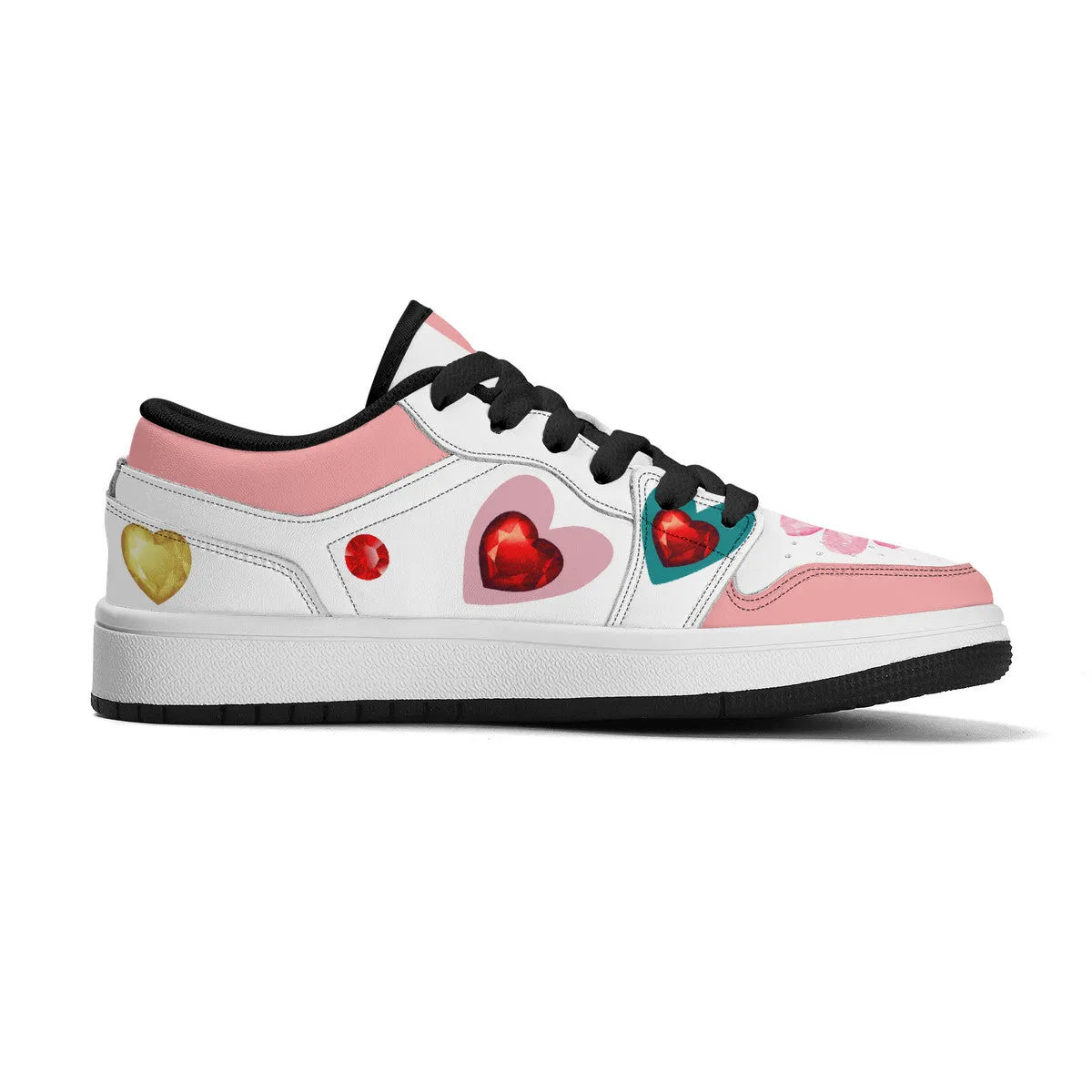 Pink Floral | Custom Kids Shoes | Shoe Zero