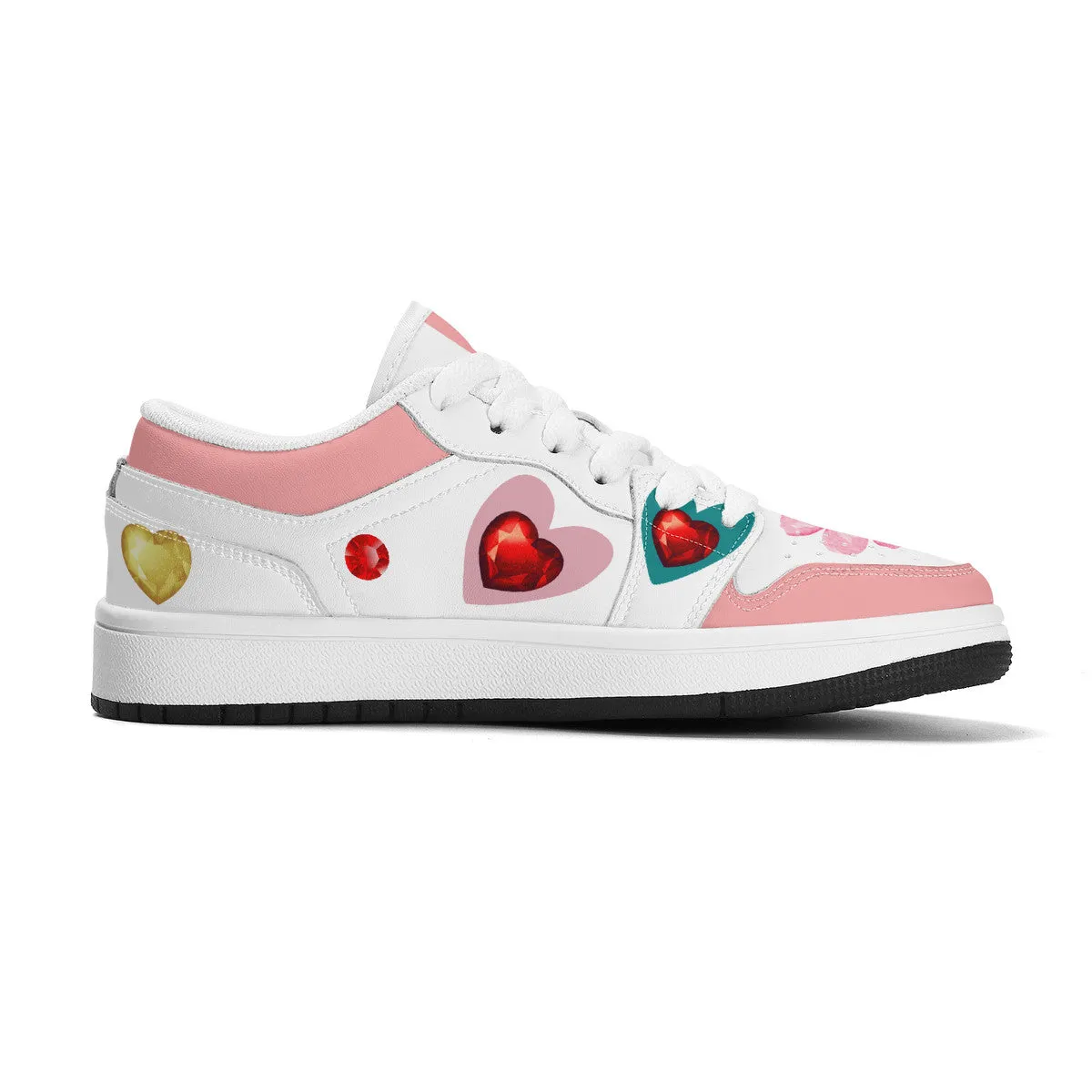 Pink Floral | Custom Kids Shoes | Shoe Zero