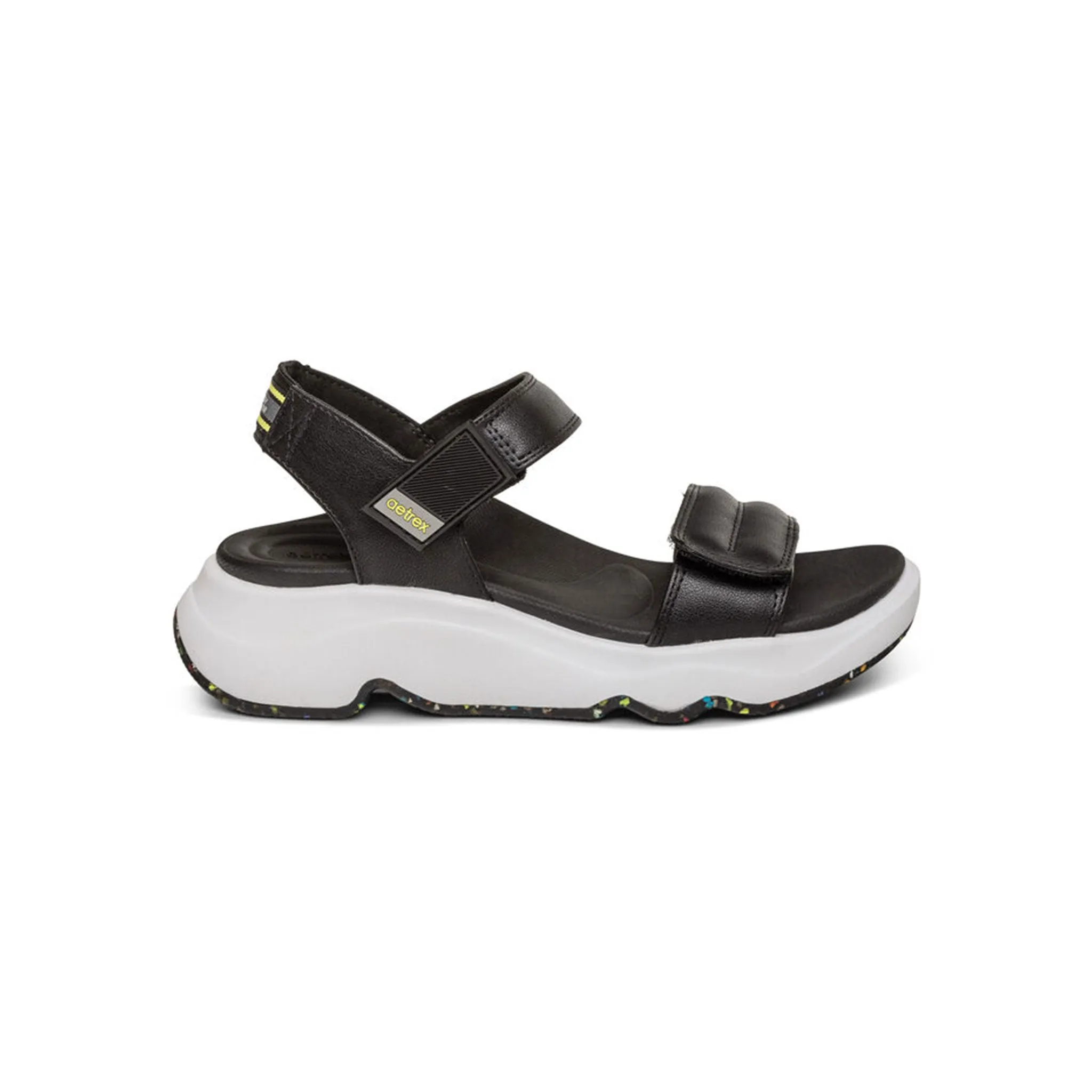 [PRE-ORDER] Aetrex | Whit Water-Friendly Sport Sandal Black