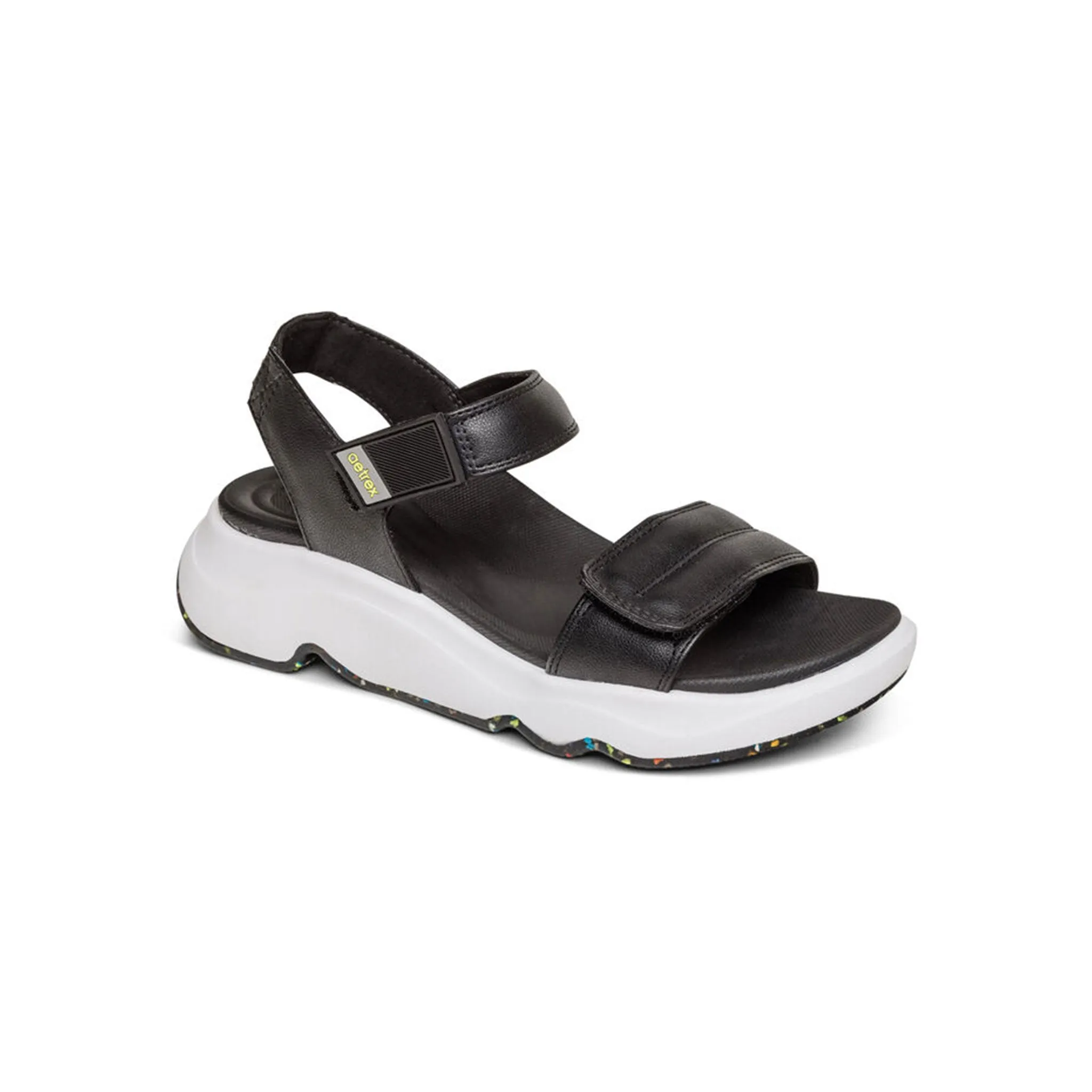 [PRE-ORDER] Aetrex | Whit Water-Friendly Sport Sandal Black