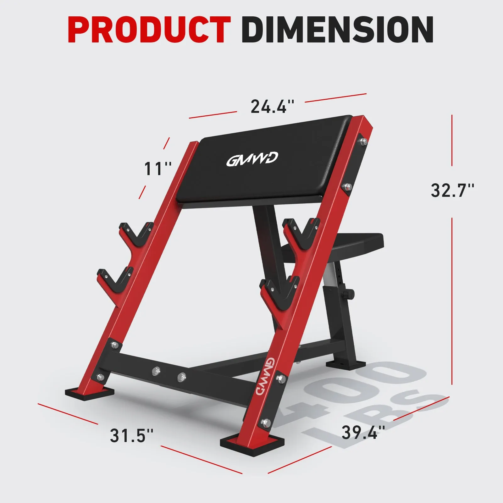 Preacher Curl Bench PB02