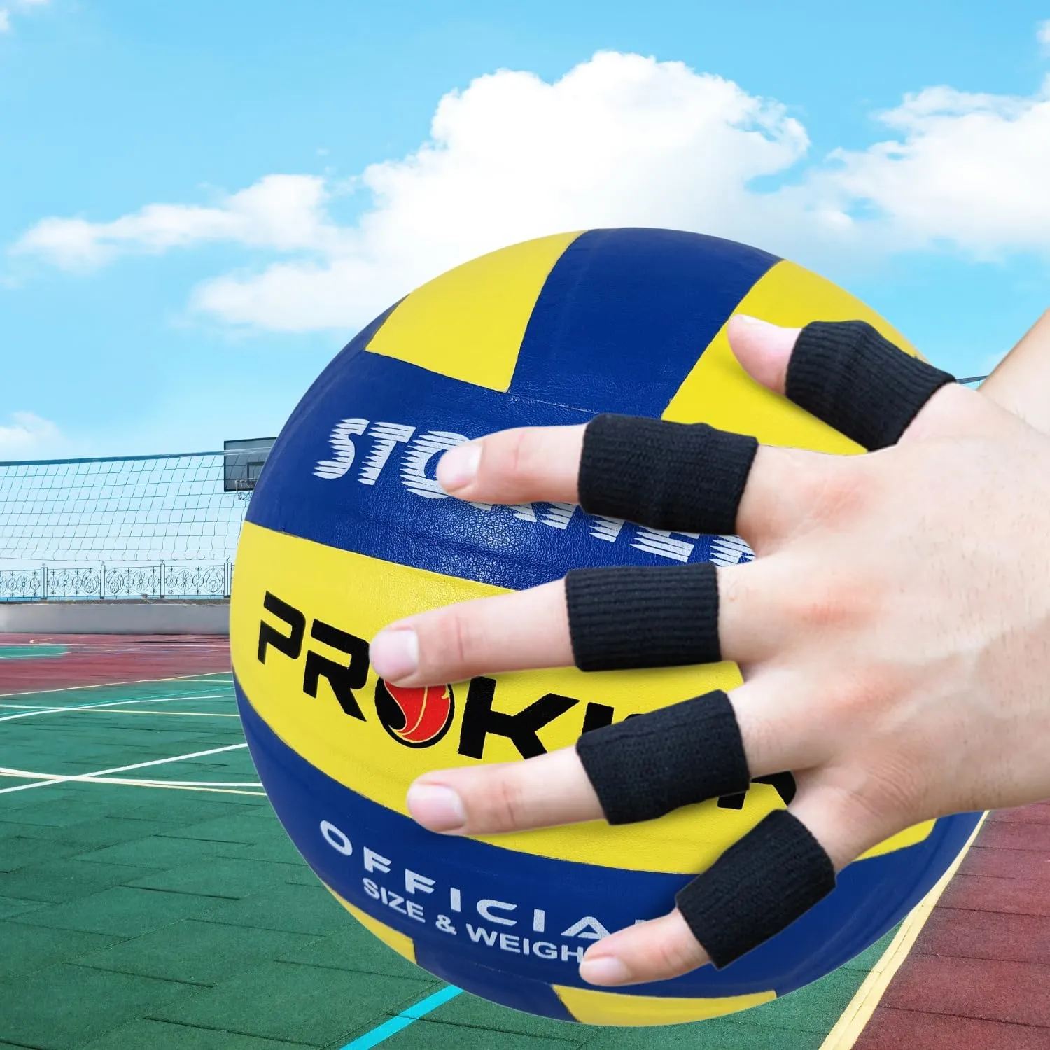 Prokick Finger Support - Pack of 5 (Black)