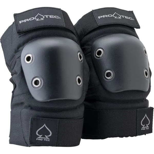 Protec Street 3-Pack Pad Set Adult Black - Black