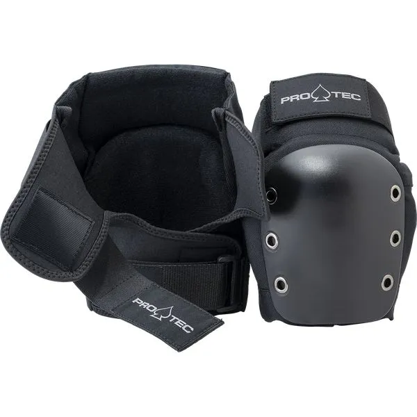 Protec Street 3-Pack Pad Set Adult Black - Black