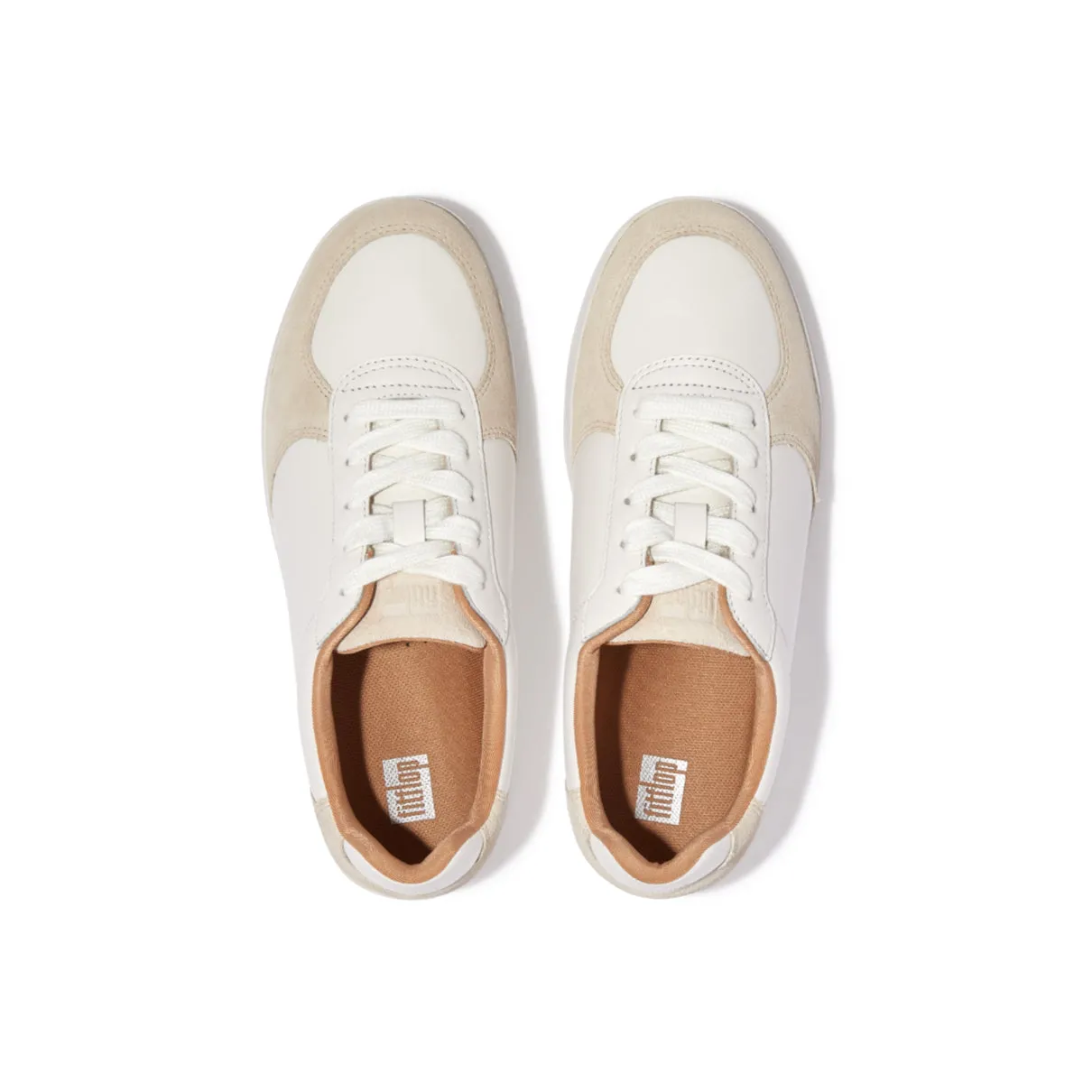 RALLY Leather Suede Panel Sneakers
