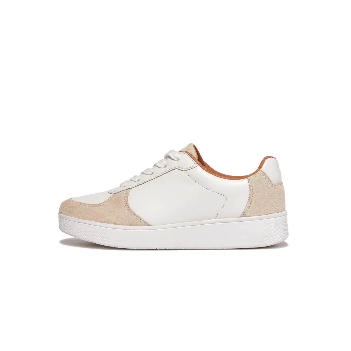 RALLY Leather Suede Panel Sneakers