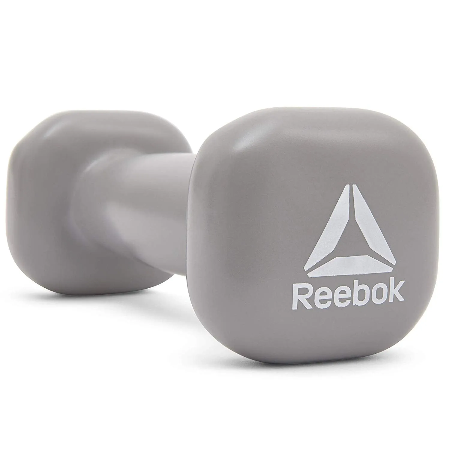 Reebok Single Dumbbell - 1 KG (Grey)