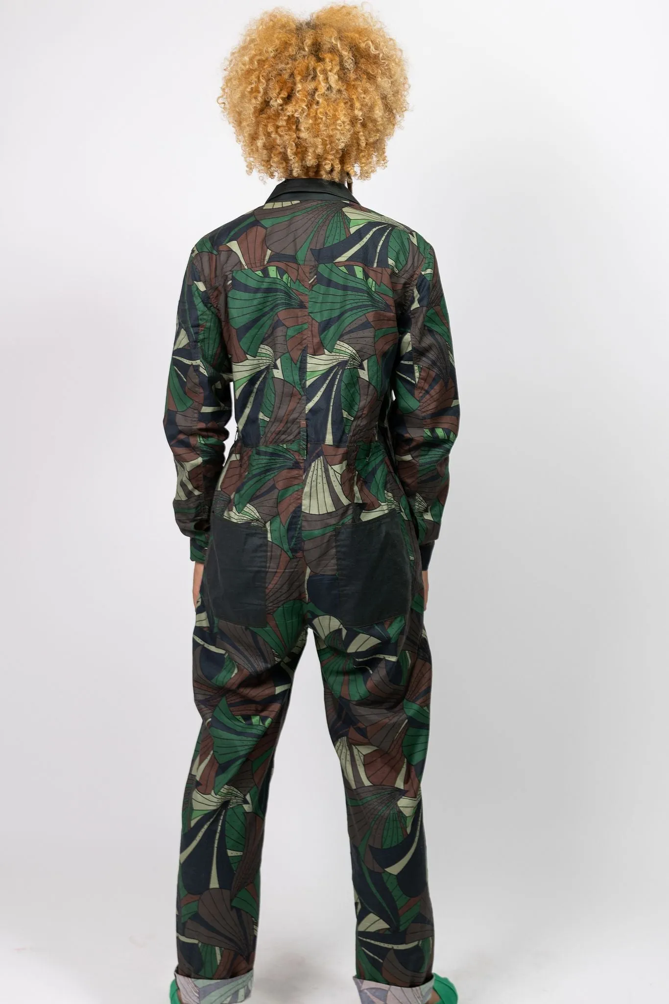Relax Jumpsuit - Cargo Forest - Light Weight Cotton