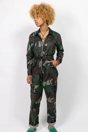 Relax Jumpsuit - Cargo Forest - Light Weight Cotton