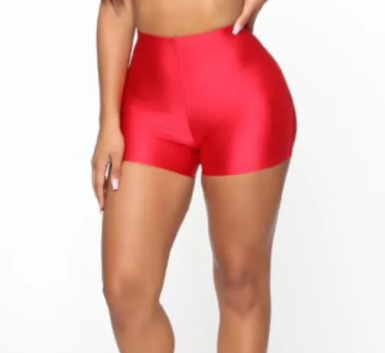 sexy high waist fitness shorts