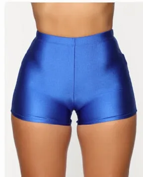 sexy high waist fitness shorts