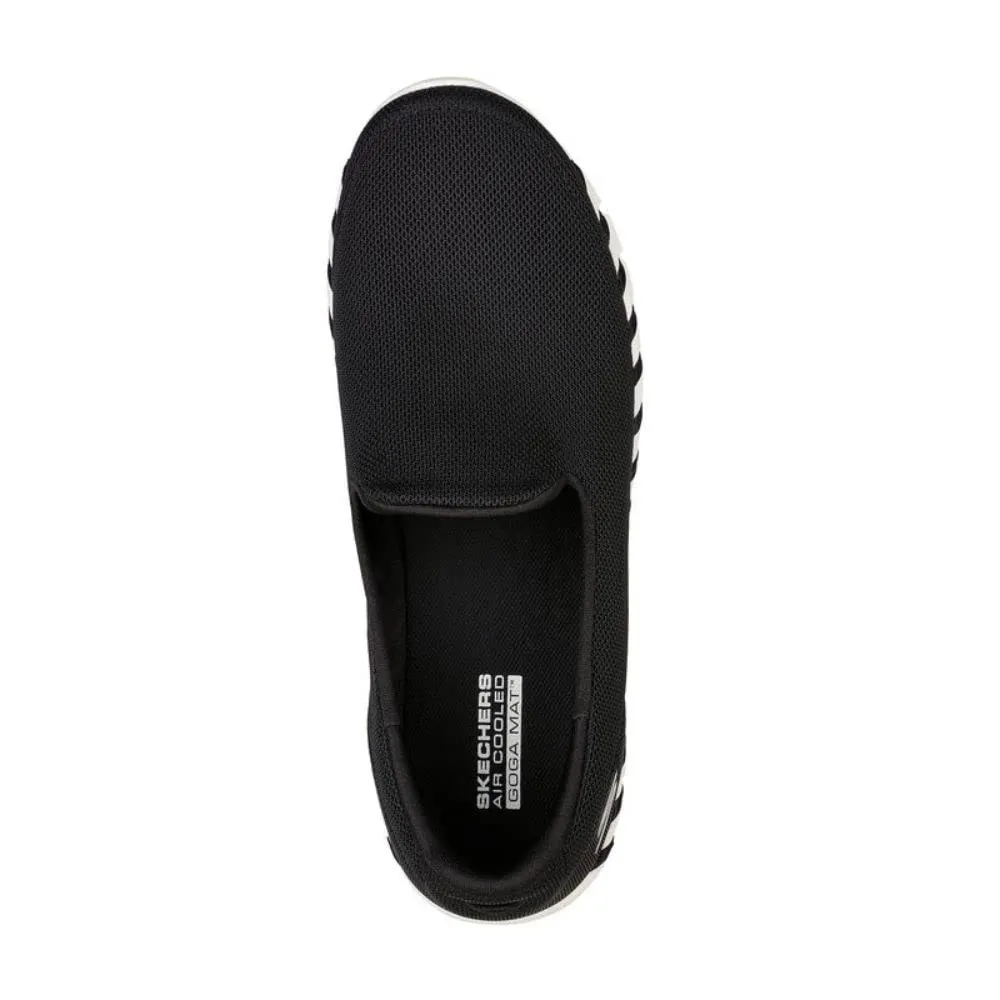 Skechers Go Walk Smart 2-Celyn Navy Fashion Slip On Rounded Toe Casual Sneakers