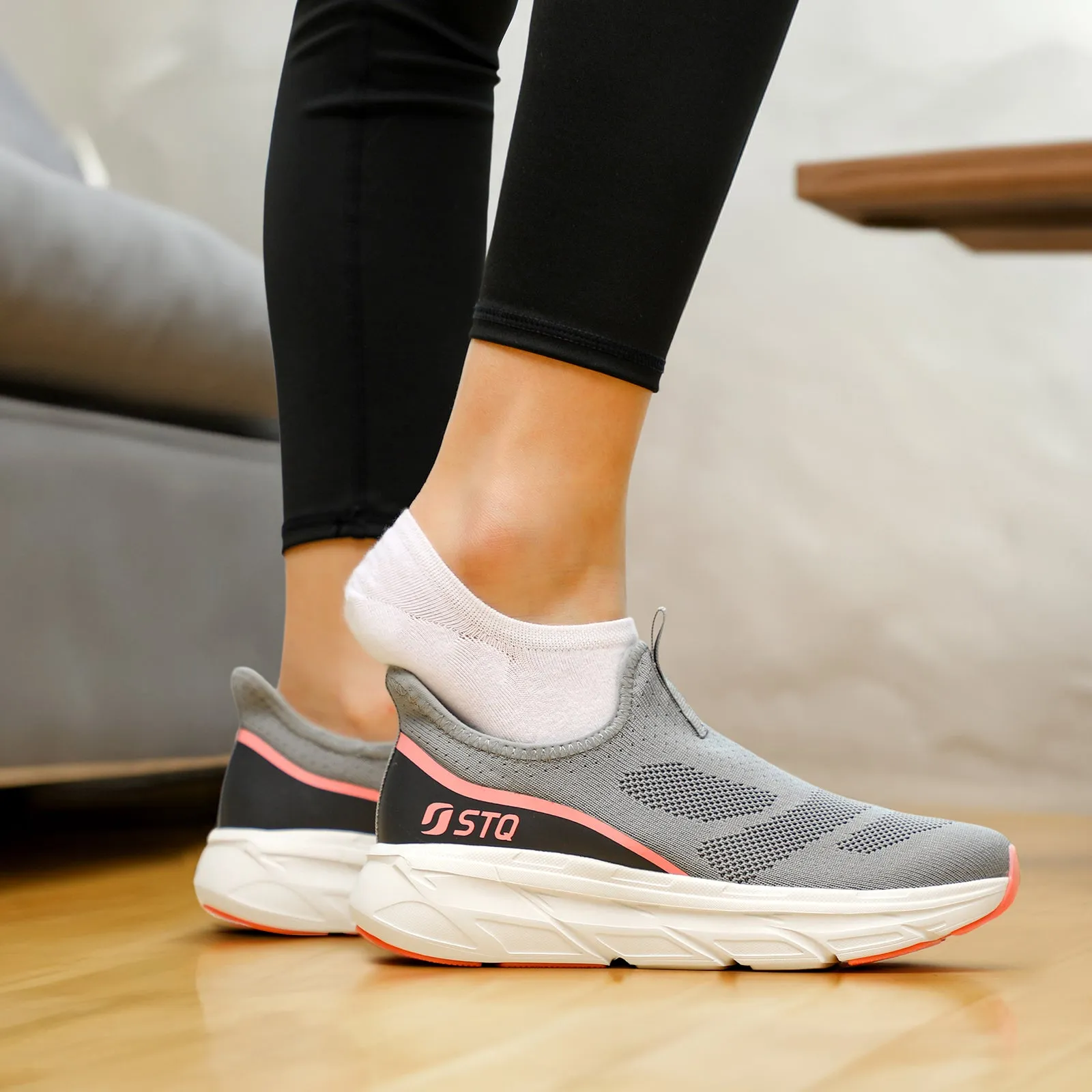 STQ Ease in Womens Hands Free Shoes for Plantar Fasciitis