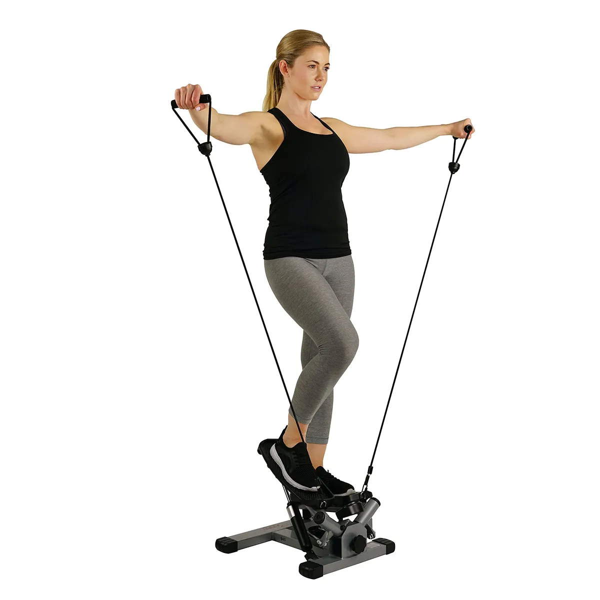 Twist Stepper Machine w/ Resistance Bands