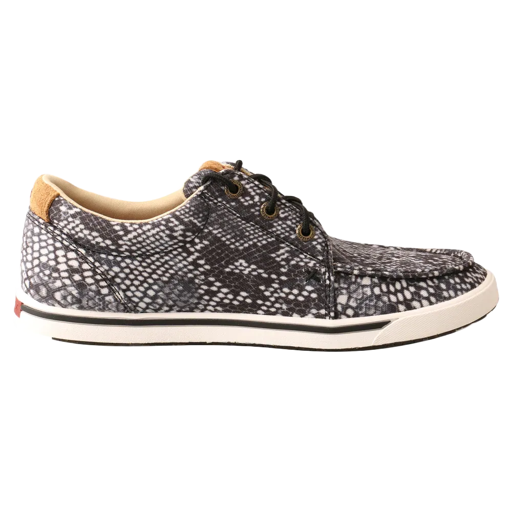 Twisted X® Ladies Kicks Snake Print Shoes WCA0045